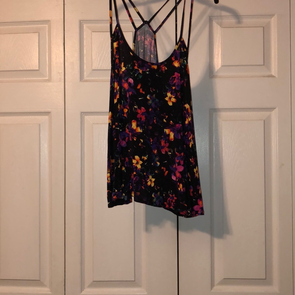 27. Floral tank top